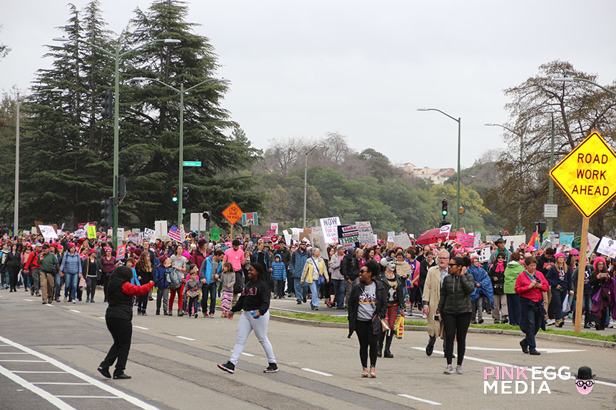 Women's March Oakland - Photo: Ana Pines