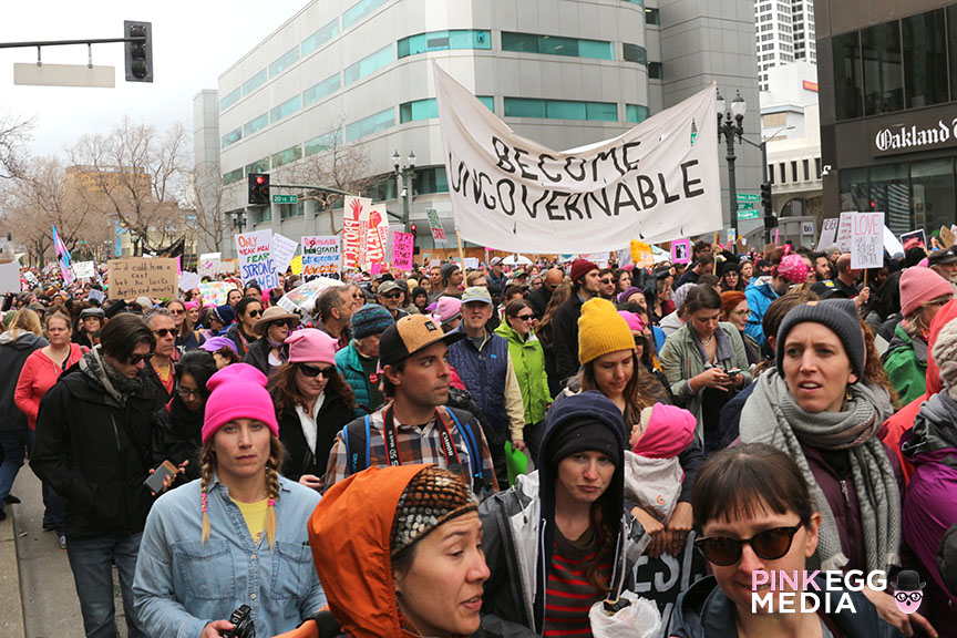 Women's March Oakland - Photo: Ana Pines