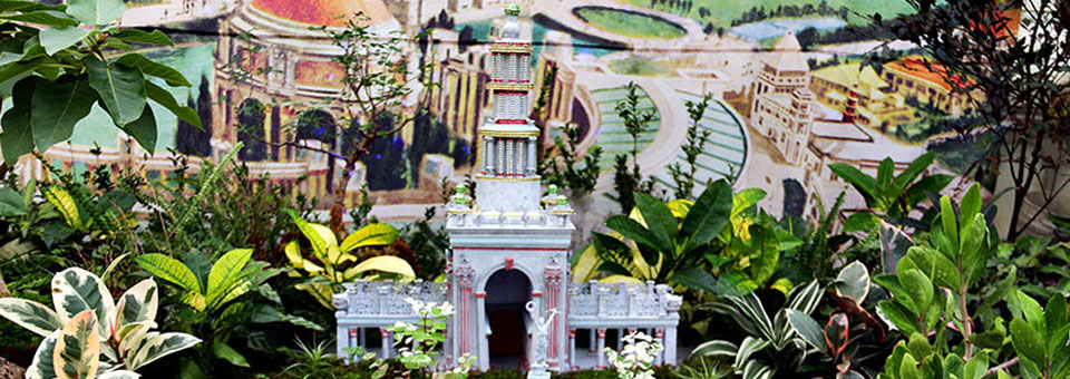 Conservatory of Flowers – Garden Railway: 1915 Pan-Pacific Exhibition